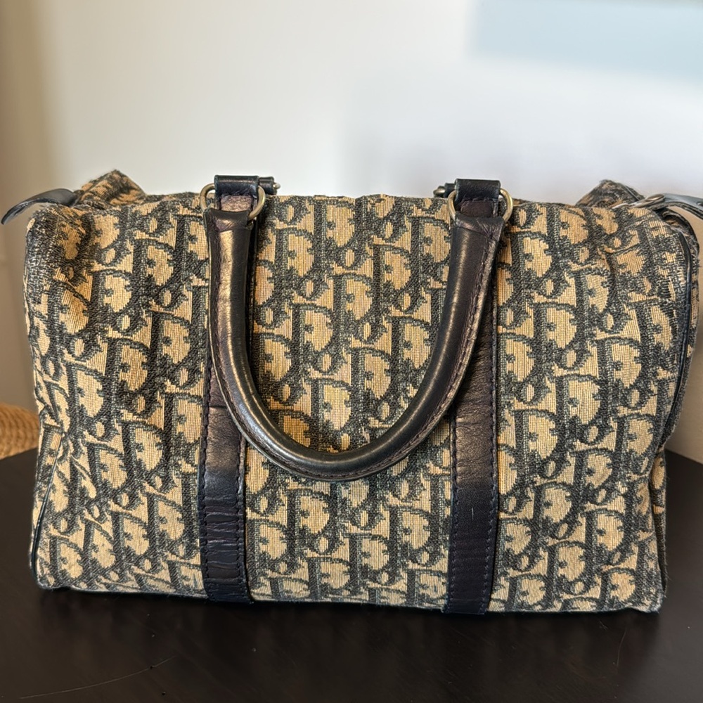 Authentic Dior Boston Bag & Bonus Insert